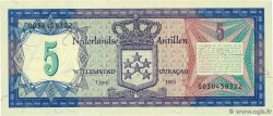 5 Gulden ANTILLES NÉERLANDAISES  1984 P.15b NEUF