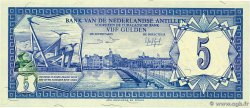 5 Gulden NETHERLANDS ANTILLES  1984 P.15b