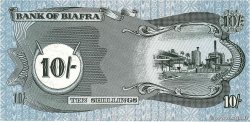 10 Shillings BIAFRA  1968 P.04 FDC