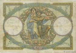 50 Francs LUC OLIVIER MERSON FRANCE  1929 F.15.03 B+