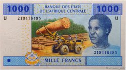 1000 Francs CENTRAL AFRICAN STATES  2002 P.207Ub