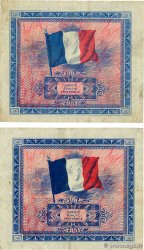 10 Francs DRAPEAU Lot FRANKREICH  1944 VF.18.01 fSS