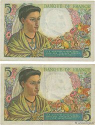 5 Francs BERGER Lot FRANKREICH  1945 F.05.06 fSS