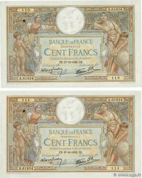 100 Francs LUC OLIVIER MERSON type modifié Consécutifs FRANKREICH  1938 F.25.33 fVZ