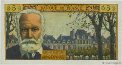 5 Nouveaux Francs VICTOR HUGO FRANCE  1961 F.56.07 SUP