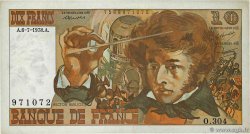 10 Francs BERLIOZ FRANKREICH  1978 F.63.24