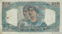 1000 Francs MINERVE ET HERCULE FRANCIA  1946 F.41.10