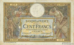 100 Francs LUC OLIVIER MERSON sans LOM FRANCIA  1917 F.23.09