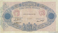 500 Francs BLEU ET ROSE FRANKREICH  1929 F.30.32 SS