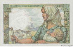 10 Francs MINEUR FRANCE  1943 F.08.08 AU