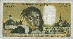 500 Francs PASCAL FRANCE  1968 F.71.01 TB