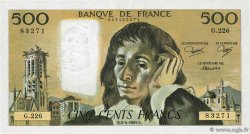 500 Francs PASCAL FRANKREICH  1985 F.71.33