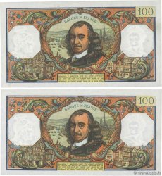 100 Francs CORNEILLE Consécutifs FRANCIA  1978 F.65.62 EBC