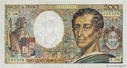 200 Francs MONTESQUIEU FRANKREICH  1992 F.70.12a