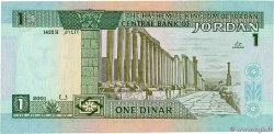 1 Dinar JORDANIEN  2001 P.29c fST+