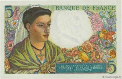 5 Francs BERGER FRANCE  1943 F.05.05 NEUF