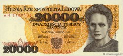 20000 Zlotych POLAND  1989 P.152a