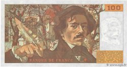 100 Francs DELACROIX modifié FRANCE  1989 F.69.13c UNC-