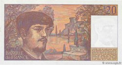 20 Francs DEBUSSY FRANCIA  1987 F.66.08W21 q.FDC