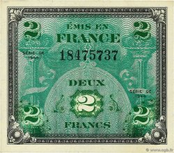 2 Francs DRAPEAU FRANCE  1944 VF.16.01 UNC-