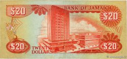 20 Dollars JAMAICA  1986 P.72b F