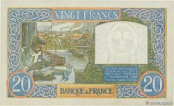 20 Francs TRAVAIL ET SCIENCE FRANCIA  1940 F.12.10 EBC