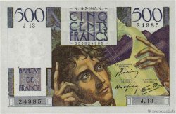 500 Francs CHATEAUBRIAND FRANKREICH  1945 F.34.01 fST