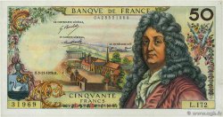 50 Francs RACINE FRANCIA  1970 F.64.17 AU