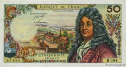 50 Francs RACINE FRANCE  1972 F.64.20 AU