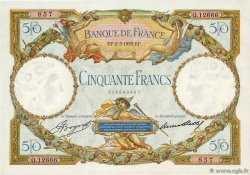 50 Francs LUC OLIVIER MERSON type modifié FRANCE  1933 F.16.04 pr.SUP