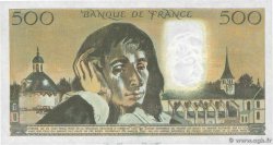 500 Francs PASCAL FRANCIA  1986 F.71.34 q.FDC