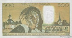 500 Francs PASCAL FRANCE  1991 F.71.46 XF+