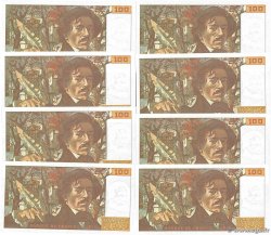 100 Francs DELACROIX modifié Consécutifs FRANCE  1978 F.69.01d UNC-