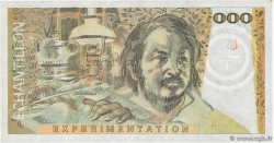 1000 Francs BALZAC Échantillon FRANCE  1980 EC.1980.01 pr.NEUF