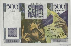 500 Francs CHATEAUBRIAND FRANCE  1946 F.34.06 SPL+