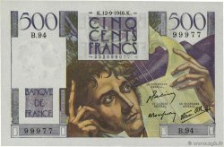 500 Francs CHATEAUBRIAND FRANKREICH  1946 F.34.06 fST+