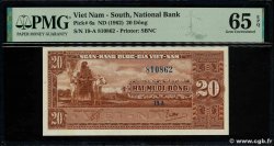20 Dong SOUTH VIETNAM  1962 P.06a UNC