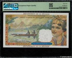 20 NF sur 1000 Francs Union Française ISOLA RIUNIONE  1971 P.55b FDC