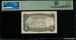 5 Piastres EGIPTO  1940 P.165a MBC+