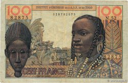 100 Francs AFRIQUE OCCIDENTALE FRANÇAISE (1895-1958)  1957 P.46 TB