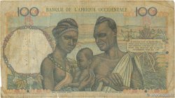 100 Francs AFRIQUE OCCIDENTALE FRANÇAISE (1895-1958)  1950 P.40 B+