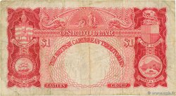 1 Dollar CARIBBEAN   1962 P.07c F-