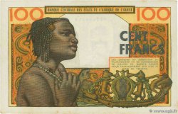 100 Francs ESTADOS DEL OESTE AFRICANO  1966 P.101Ag MBC+