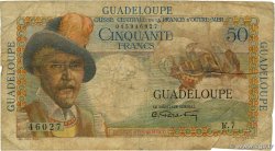 50 Francs Belain d&nbsp;Esnambuc GUADELOUPE  1946 P.34