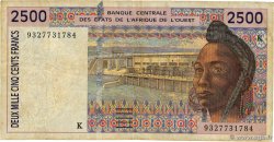 2500 Francs ÉTATS DE L