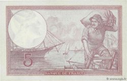 5 Francs FEMME CASQUÉE modifié FRANCE  1939 F.04.02 AU
