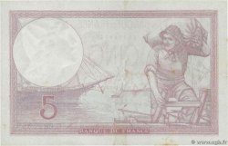 5 Francs FEMME CASQUÉE modifié FRANCE  1939 F.04.08 XF