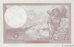 5 Francs FEMME CASQUÉE modifié FRANCE  1940 F.04.17 NEUF