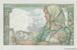 10 Francs MINEUR FRANCIA  1941 F.08.02 q.FDC