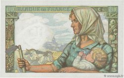 10 Francs MINEUR FRANCE  1942 F.08.06 UNC